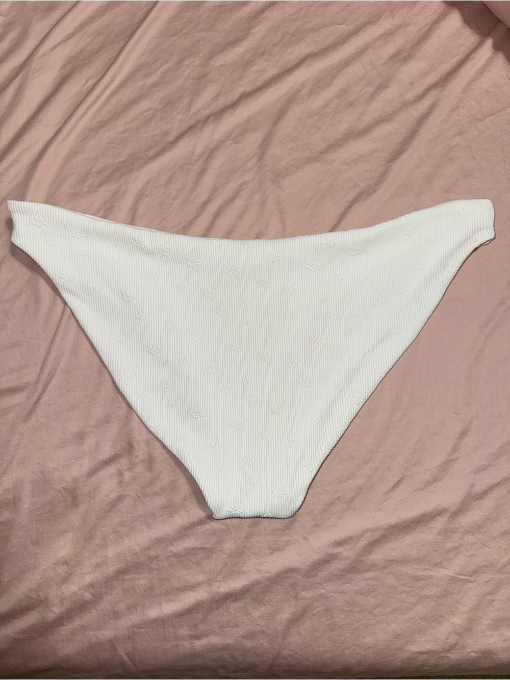 Skatie White Bikini Bottom